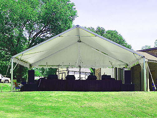 Church special event Stage with roof