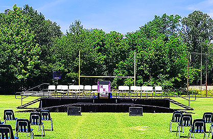 choir riser rental in Memphis, TN