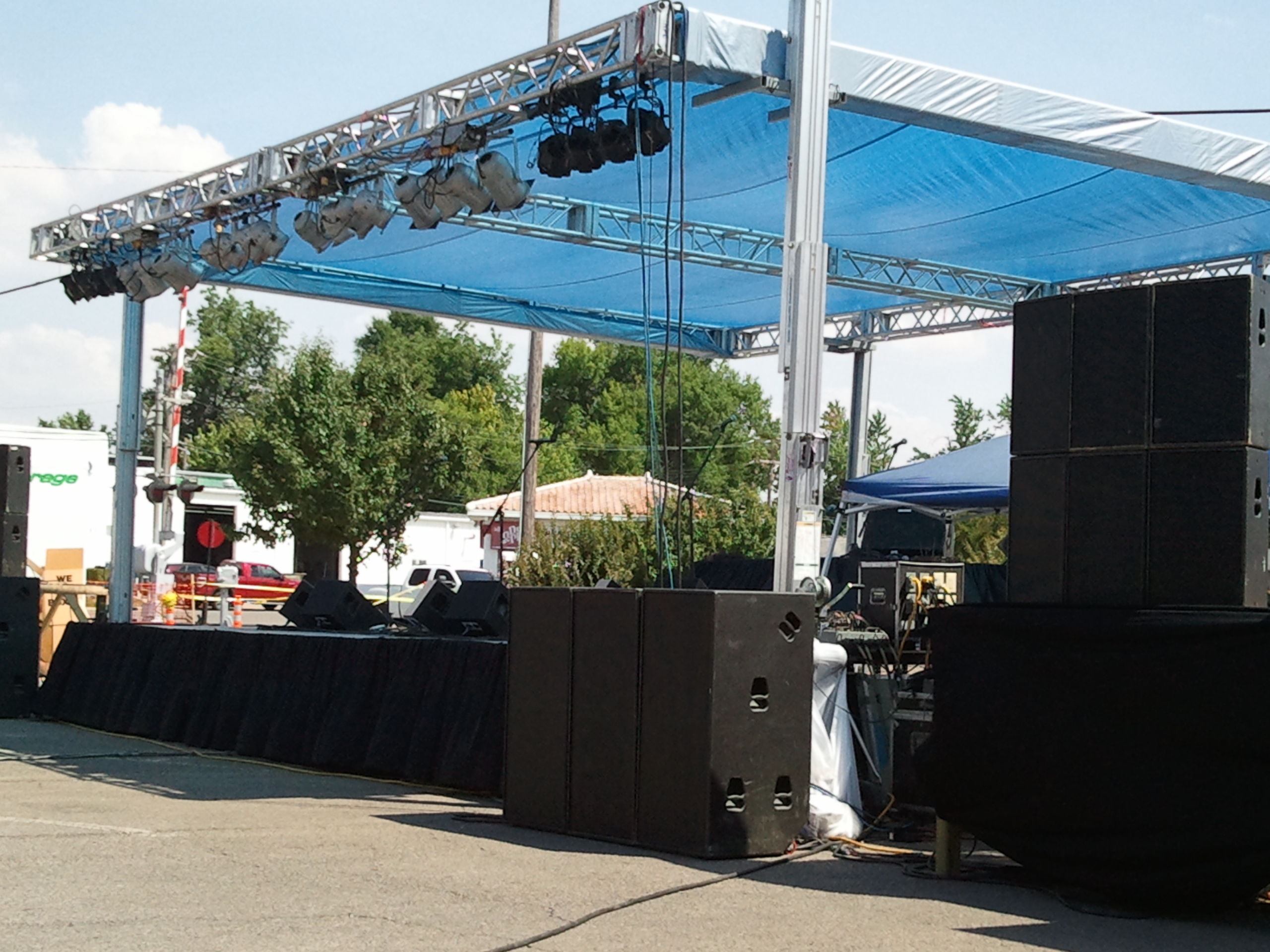 festival stage rental in Paragould, AR