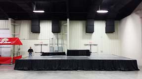 stage services delivery to Jonesboro