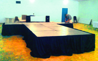 holly springs, MS stage and runway services